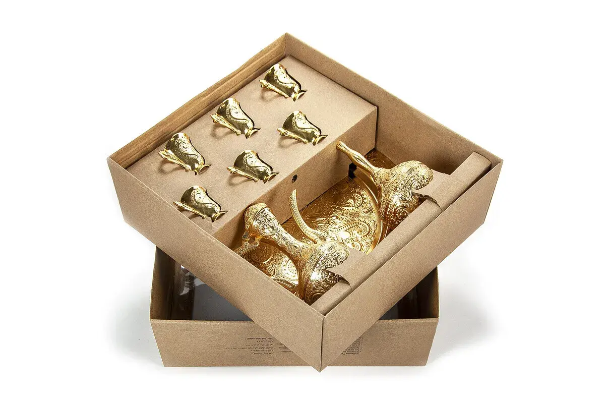 Sena Payitaht Hediyelik Tam Takım Gold 243-K-18 - 5