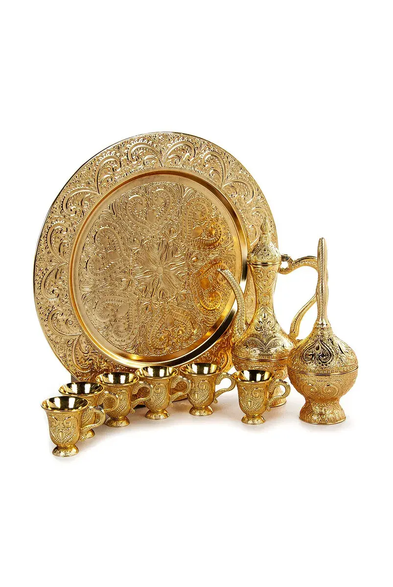 Sena Payitaht Hediyelik Tam Takım Gold 243-K-18 - 6