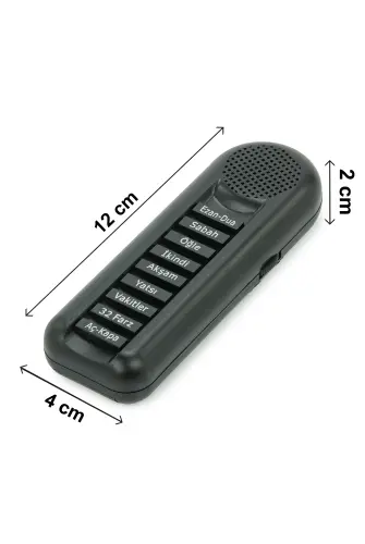 Sesli 5 Vakit Namaz Öğreten ve Kıldıran Cihaz - Kendi Kendime Namaz Öğreniyorum - Ezan Dua 32 Farz - 6