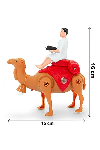 Sesli Işıklı ve Yürüyen Çöl Devesi Oyuncak - 3