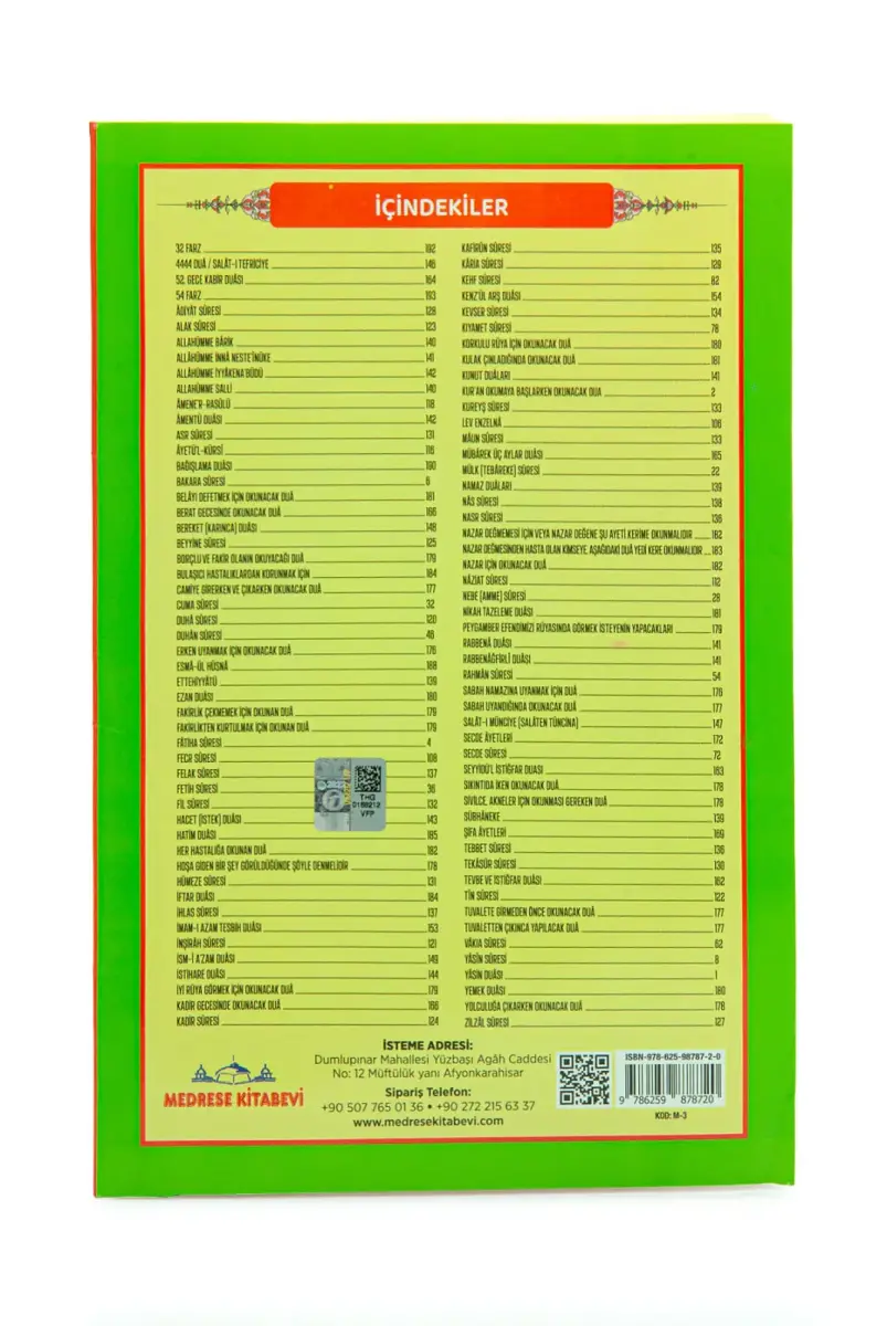 Sesli Yasin Kitabı - Medrese Yayınları - Orta Boy - 192 Sayfa - Mevlüt Hediyesi - 2