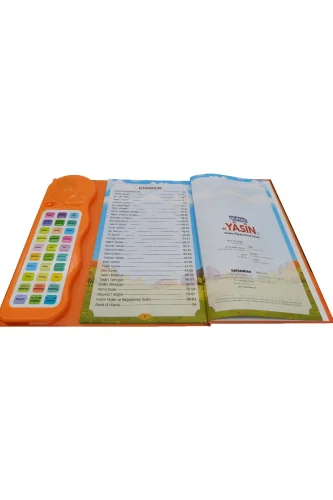 Sesli Yasini Şerif Ögreten Cihaz Sesli Yasin Kitaplı - Turuncu - Bayramdan (1)