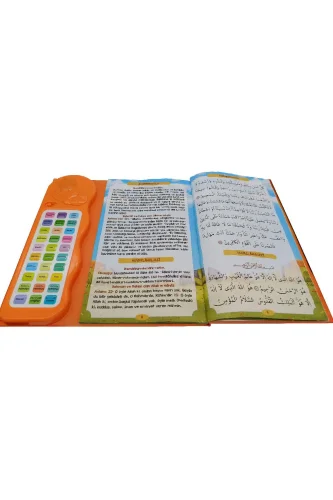 Sesli Yasini Şerif Ögreten Cihaz Sesli Yasin Kitaplı - Turuncu - 5