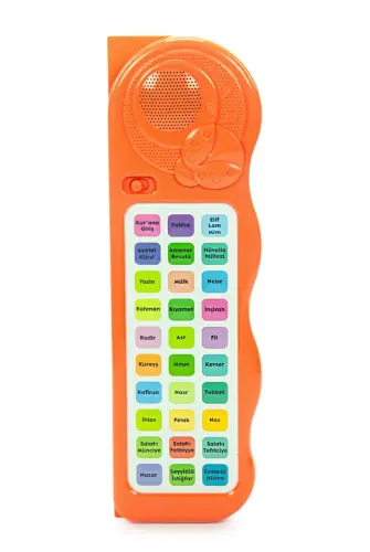 Sesli Yasini Şerif Ögreten Cihaz Turuncu - 1