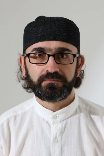 Sık Örgü Kalıp Namaz Takkesi, Dik Duruşlu Takke Siyah - 4