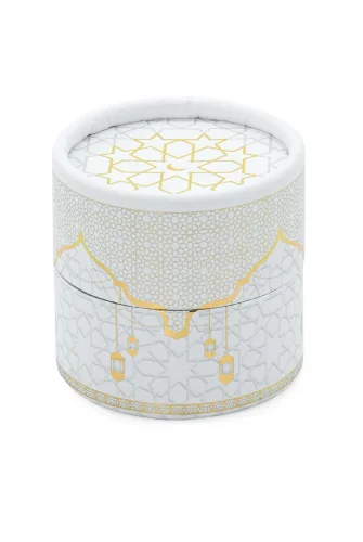 Silindir Kutulu Mini Kuranlı Tesbihli Mevlüt Hediye Seti Beyaz - ihvanonline (1)