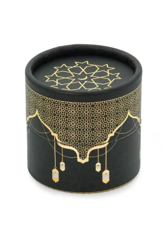 Silindir Kutulu Mini Kuranlı Tesbihli Mevlüt Hediye Seti Siyah - ihvanonline (1)