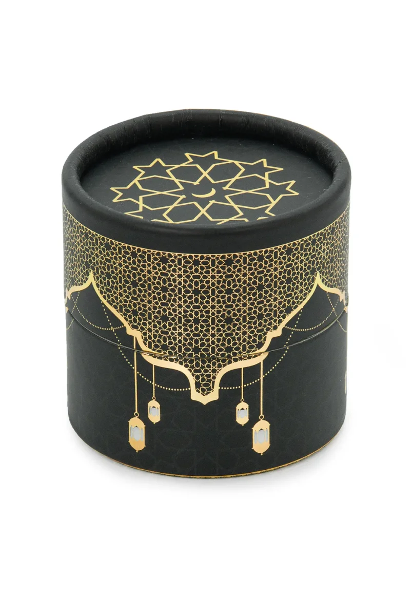 Silindir Kutulu Mini Kuranlı Tesbihli Mevlüt Hediye Seti Siyah - 2