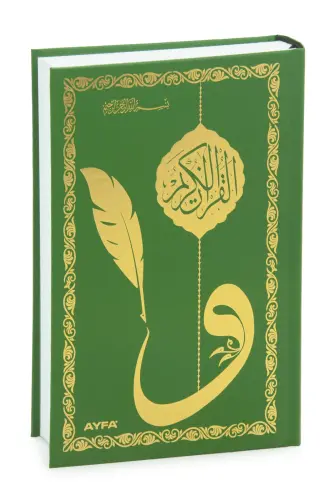 Silinebilir Kalemli Yazılabilir Arapça Gölgeli Kuranı Kerim - Yeşil - Furkan Neşriyat (1)
