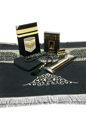 Siyah Kare Kutulu 7 li Set - 6