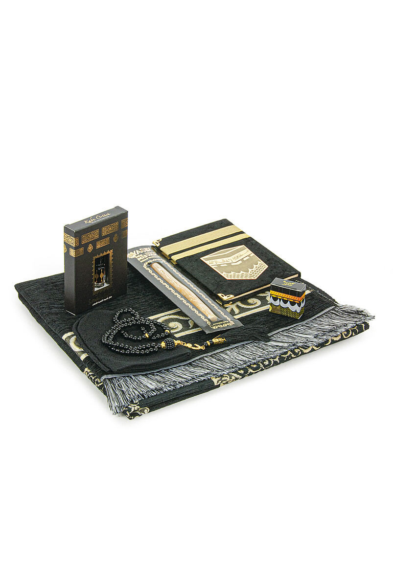 Siyah Kare Kutulu 7 li Set - 5