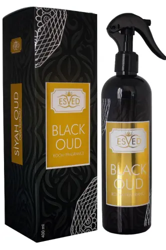 Siyah Oud & Black Oud Oda Ve Kumaş Spreyi Seccade Spreyi Oda Kokusu Koku 400 ml - 1