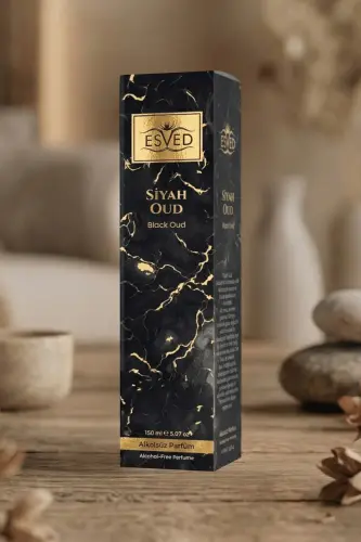 Siyah Oud Kokusu Alkolsüz Parfüm 150 ml. - 3