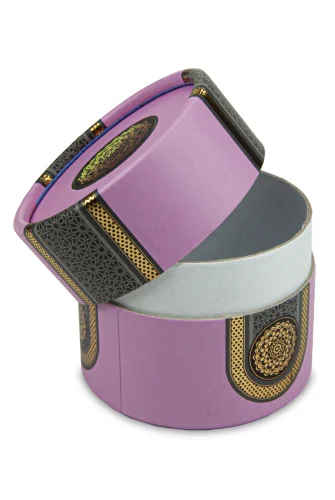 Special Cylinder Storage Box for Birthdays, Weddings, Engagements, and Holidays - Pink - 2