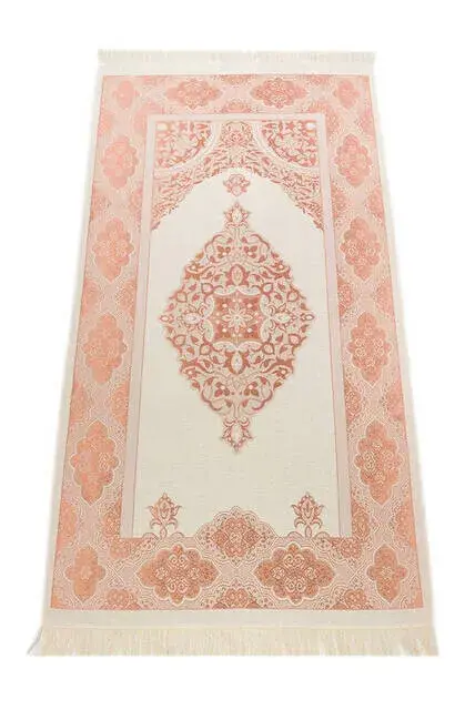 Special Gift Box Prayer Rug Rosary Set Pink - 3