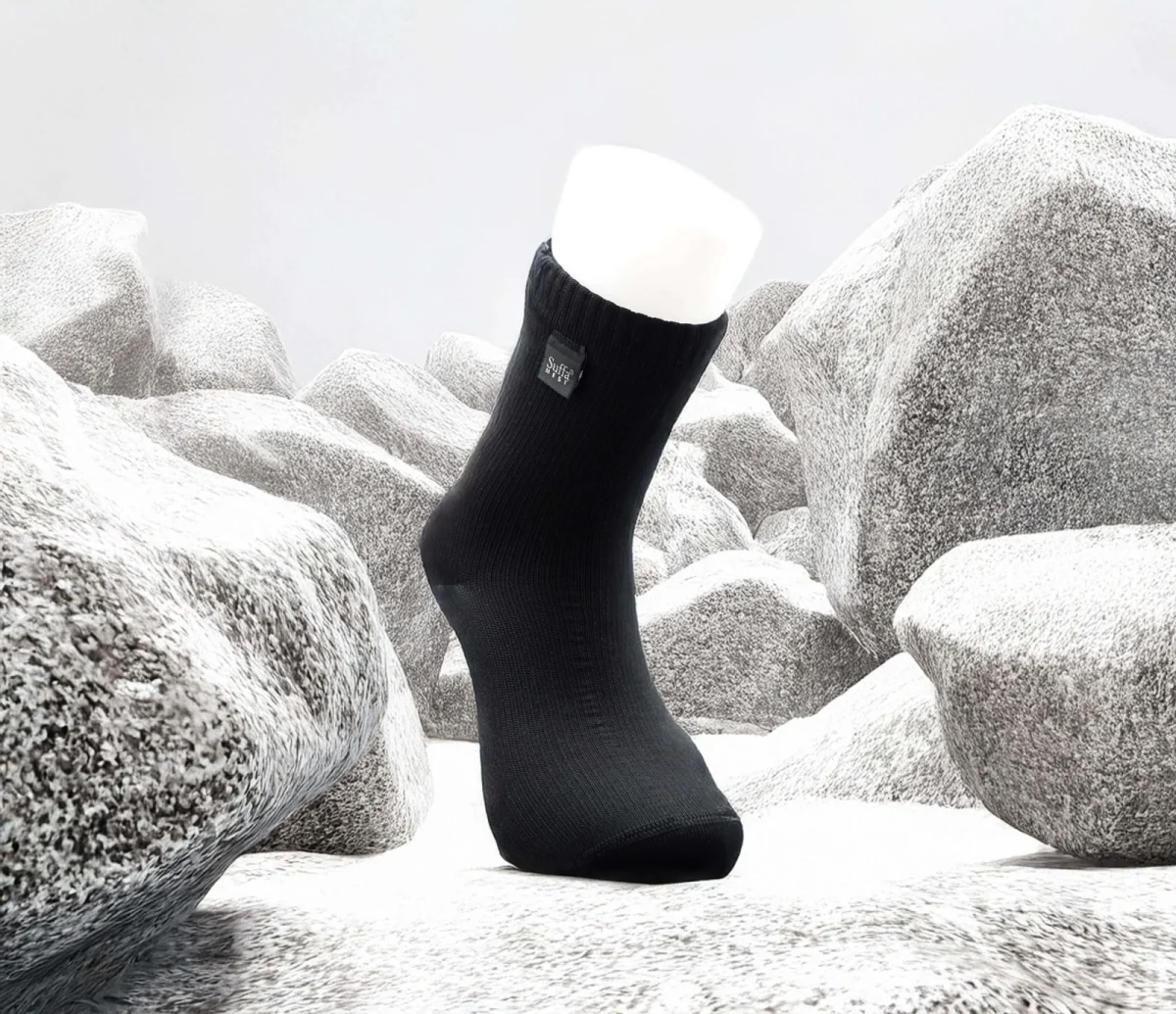 Su Geçirmez Termal Mest Çorap – Abdest Uyumlu Çorap, Isı Yalıtımlı Soğuk Geçirmez - 2