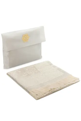 Taffeta Prayer Rug - Şantuk Marsupial - Cream Color - 1