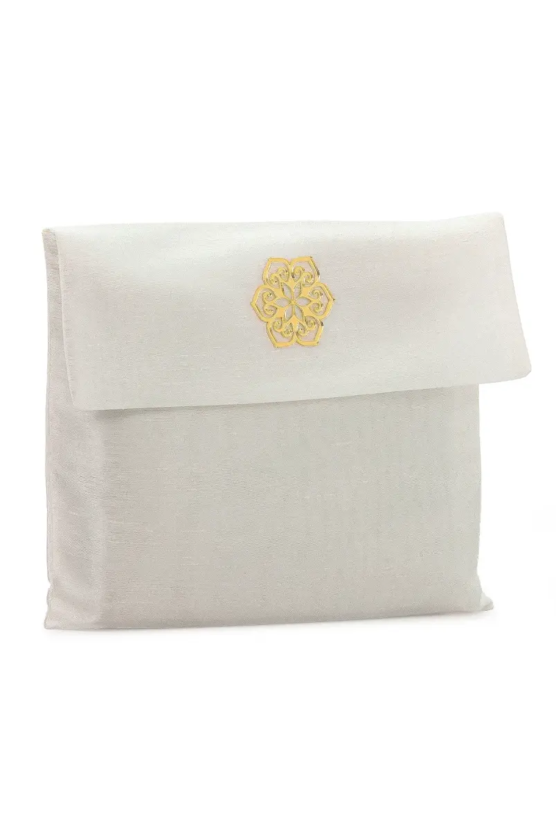 Taffeta Prayer Rug - Şantuk Marsupial - Cream Color - 2