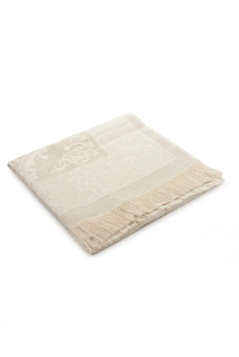 Taffeta Prayer Rug - Şantuk Marsupial - Cream Color - 3