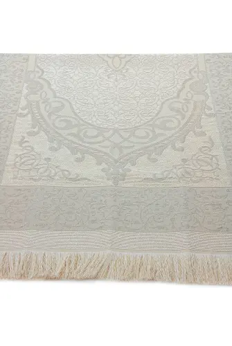 Taffeta Prayer Rug - Slub Pouch - Gray Color - 4