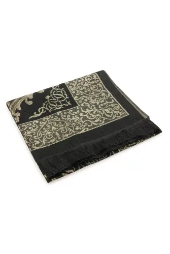 Tafta Seccade - Şantuk Keseli Mevlüt Seti - Hac Umre Hediyelik - Siyah - 5