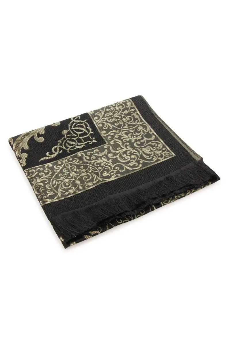 Tafta Seccade - Şantuk Keseli Mevlüt Seti - Hac Umre Hediyelik - Siyah - 5