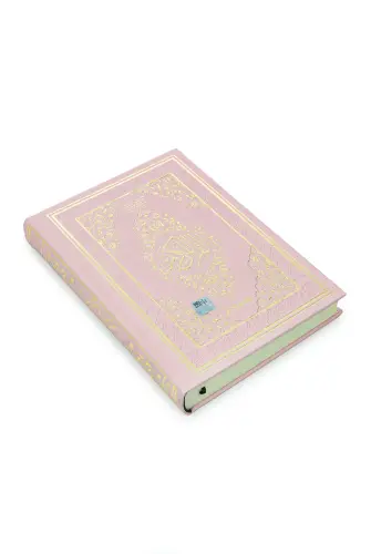Tecvidli Kuranı Kerim - Termo Deri - Orta Boy - Açık Pembe - Ayfa Yayınevi - Bilgisayar Hatlı - Ayfa Yayınevi (1)