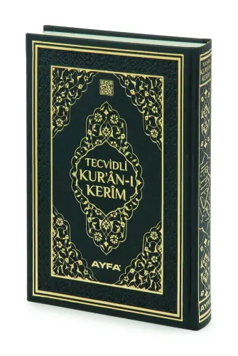 Tecvidli Kuranı Kerim - Termo Deri - Orta Boy - Siyah Renkli - Ayfa Yayınevi - Bilgisayar Hatlı - 1