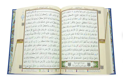 Tecvidli Kuranı Kerim - Termo Deri - Rahle Boy - Lacivert Renkli - Ayfa Yayınevi - Bilgisayar Hatlı - 3