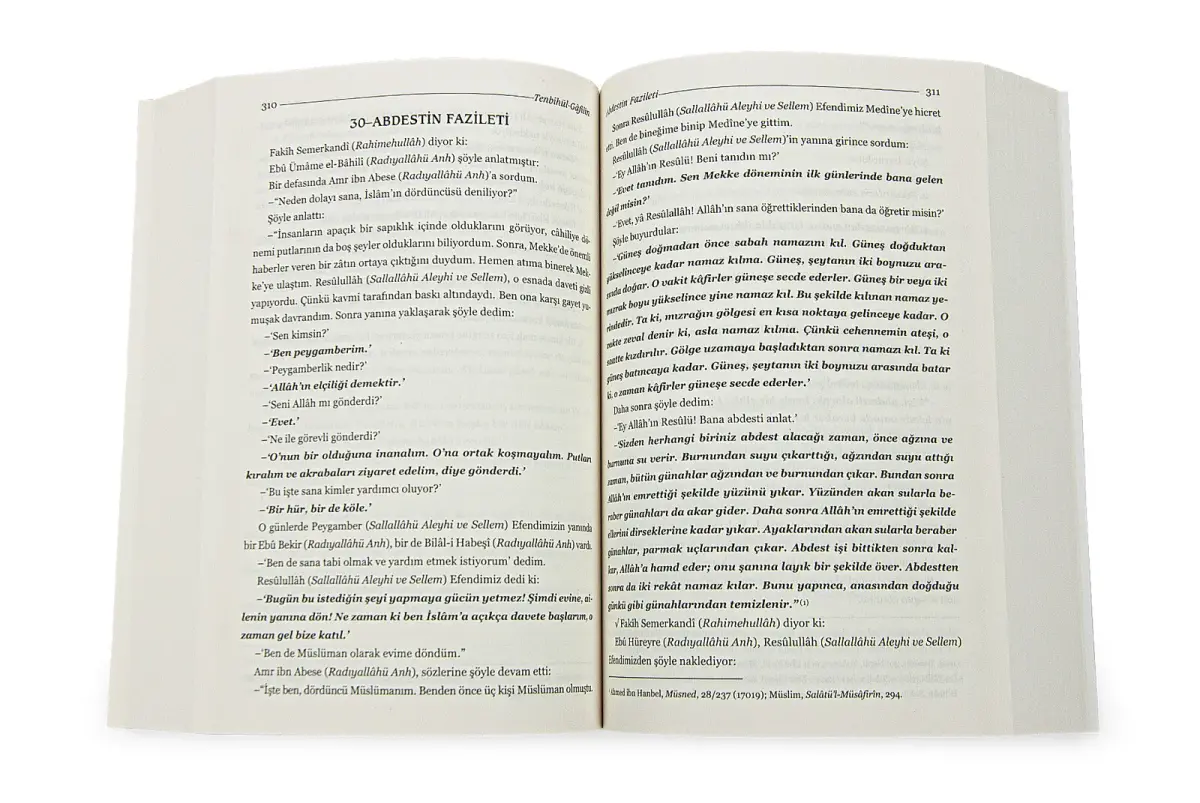 Tenbihü'l Gafilin: Advice to Those Who Follow Their Self - Faith, Worship, Morality - M.İsmail Kemaloğlu - 3