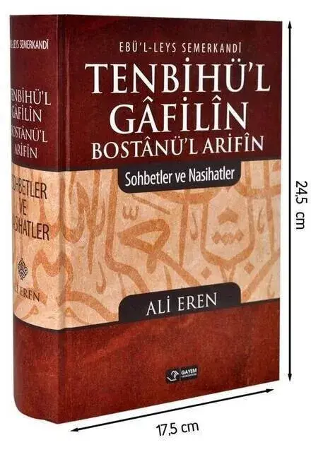 Tenbihü'l Gafilin Bostanül Arifün Sohbetler ve Nasihatler-1747 - 1