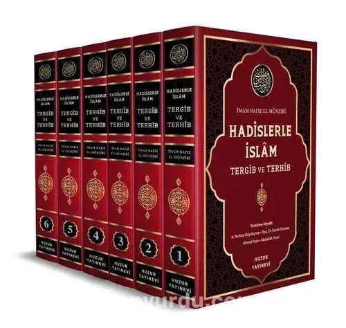 Tergib Ve Terhib Hadislerle İslam (6 Cilt, 1.Hamur)-1476 - 1