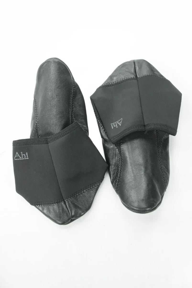 Termal Deri Mest Çorap Siyah - 8