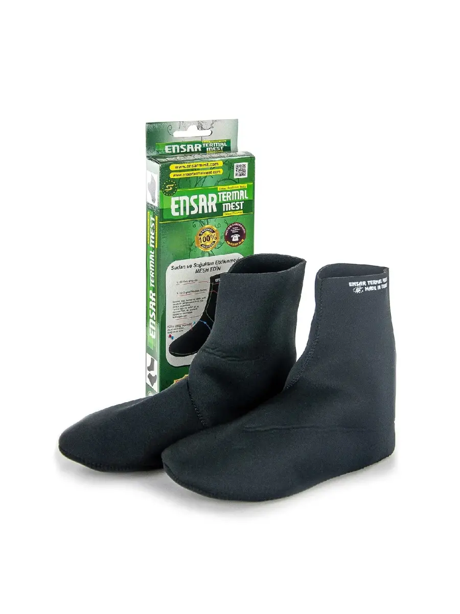Ensar Termal Mest – Su ve Soğuk Geçirmez, Dayanıklı Abdest Çorap - 1