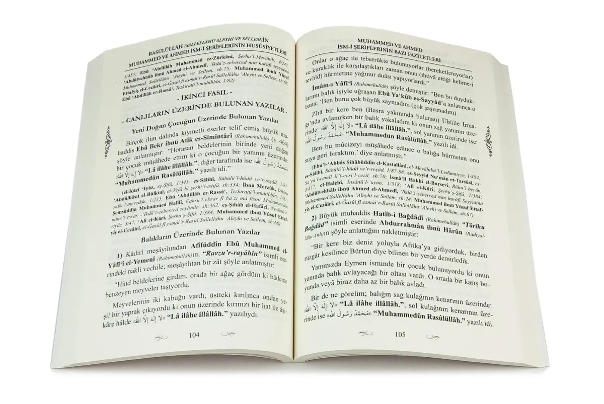 The Characteristics of the Prophet's Sheriffs of the Names of Muhammad and Ahmed - Cübbeli Ahmet Hoca Efendi - 3