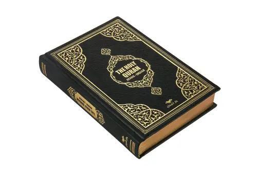 The Holy Quran in English - The Holy Quran - Arabic English - Hafiz Boy - Black - Furkan Neşriyat (1)