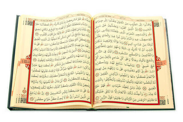The Holy Quran - Plain Arabic - Mosque Boy - Fetih Publications - Computer Line - Thumbnail