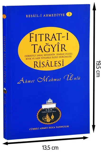 The Treatise of Cübbeli Ahmed Hoca Fitrat-ı Tağyir -1180 - 2