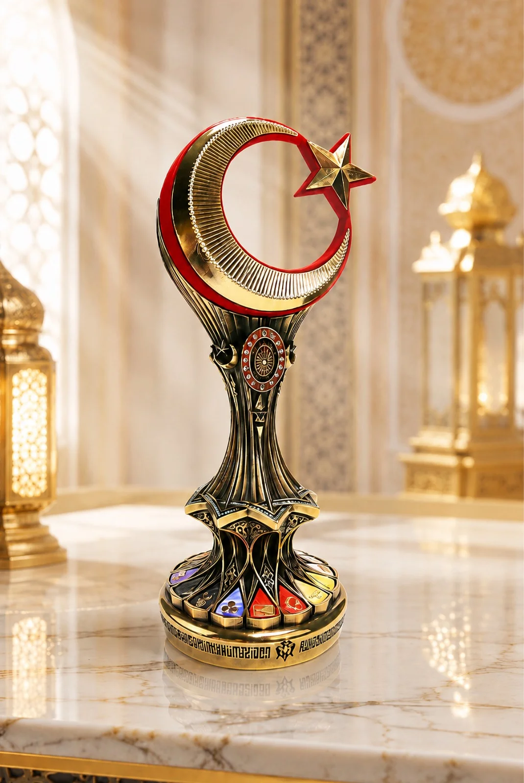 TÜRKBOYTU Biblo Antik Sarı Battal Boy - 1
