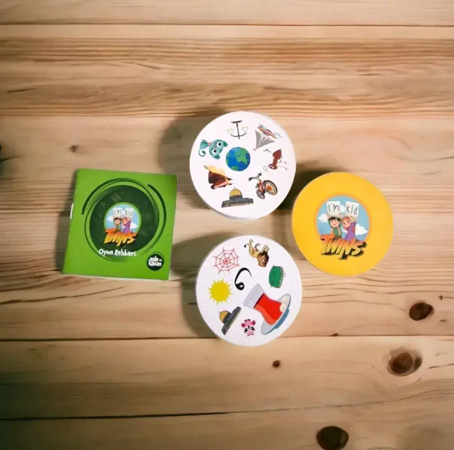 Twins İslami Dobble Oyunu – Eğitici ve Eğlenceli 5'i 1 Arada Çocuk Oyunu - 2