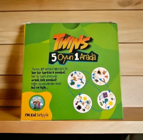 Twins İslami Dobble Oyunu – Eğitici ve Eğlenceli 5'i 1 Arada Çocuk Oyunu - 8