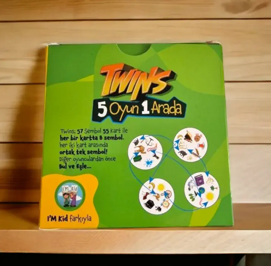 Twins İslami Dobble Oyunu – Eğitici ve Eğlenceli 5'i 1 Arada Çocuk Oyunu - 8