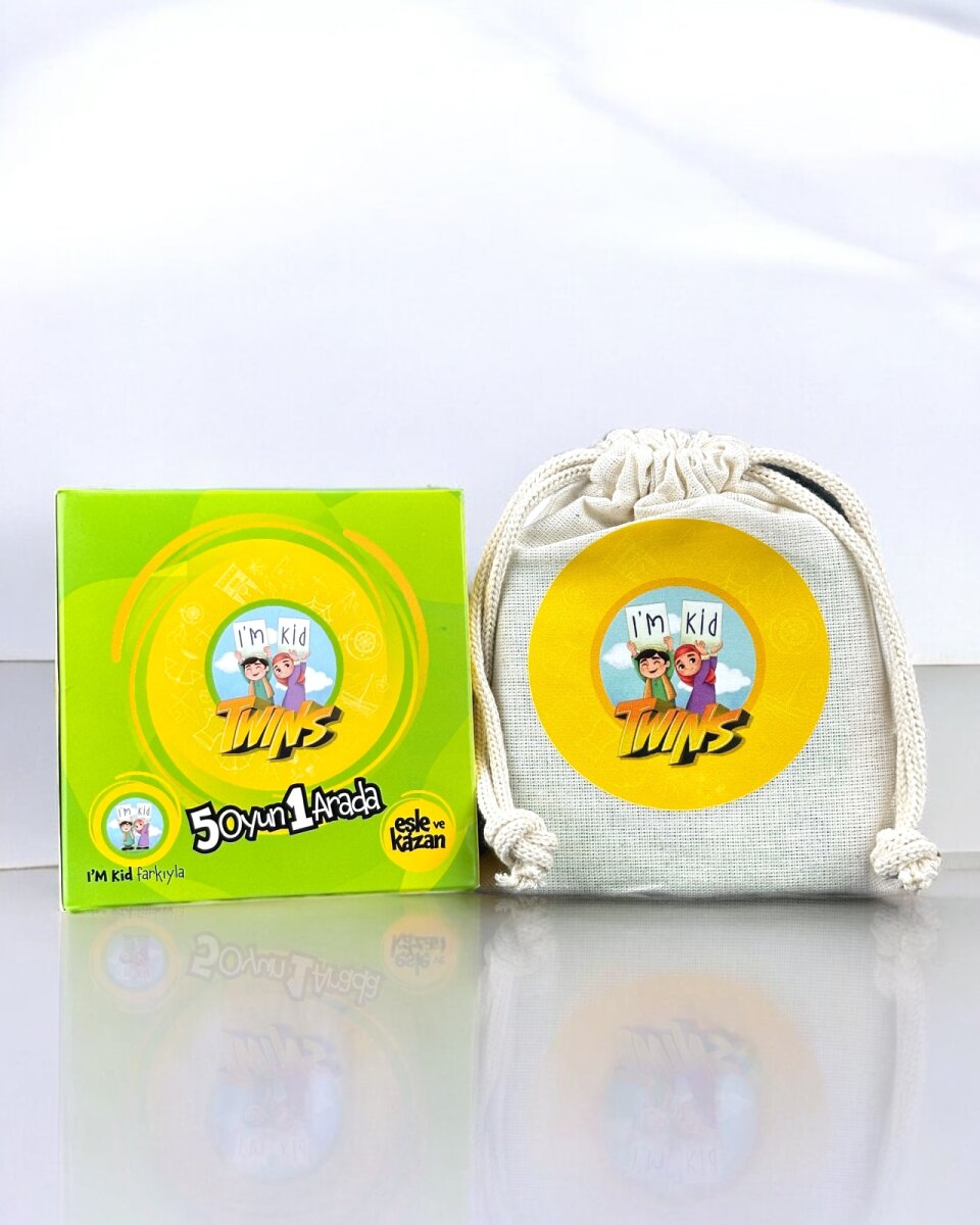Twins İslami Dobble Oyunu – Eğitici ve Eğlenceli 5'i 1 Arada Çocuk Oyunu - 3
