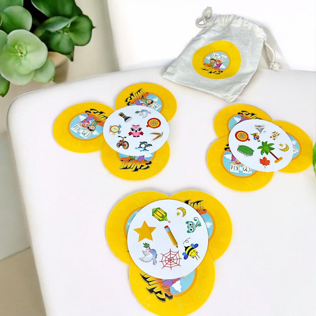 Twins İslami Dobble Oyunu – Eğitici ve Eğlenceli 5'i 1 Arada Çocuk Oyunu - 7