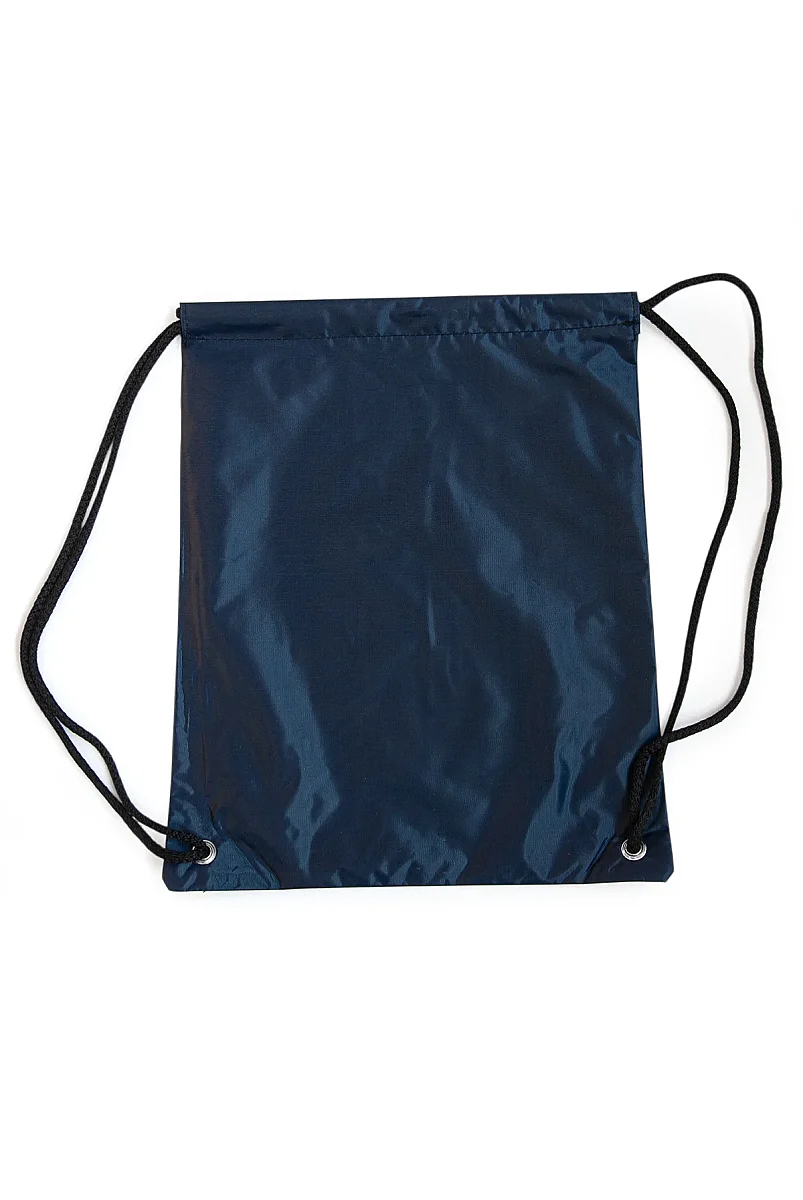 Üç Vavlı Hac Umre Terlik Çantası, Suya Dayanıklı, Büzmeli Ayarlanabilir Torba Sırt Çantası - Lacivert - 4