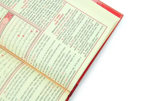 Üçlü Mealli Arapça Türkçe Okunuşlu Kuranı Kerim Orta Boy - 5