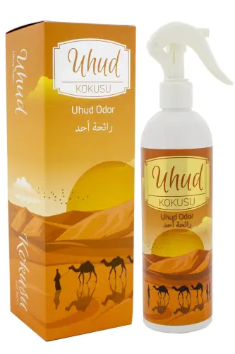 Uhud Kokusu 400ml Sprey Ve Uhud Kokusu 8 Ml Araba Kokusu Cam Şişe Ve Uhud Kokusu Alkolsüz Esans 3Ml - Esved (1)