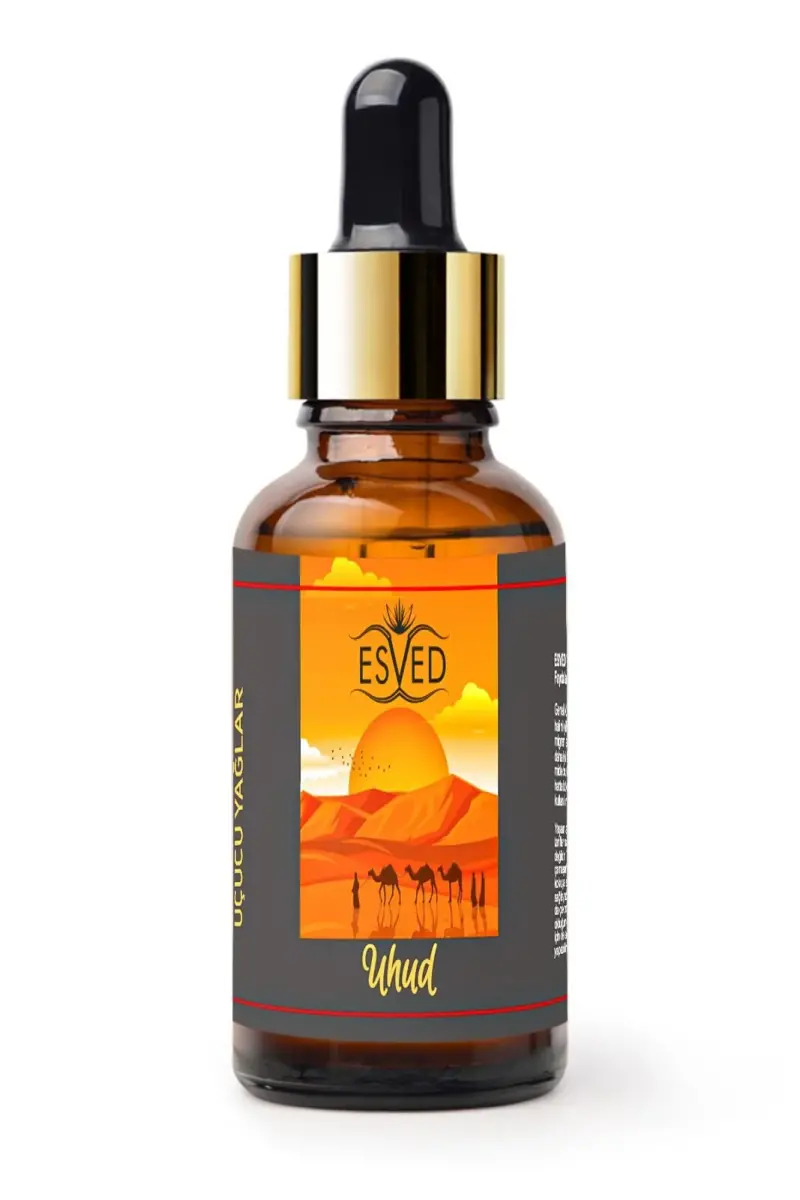 Uhud Kokusu Saf Esansiyel Uçucu Yağ Buhurdanlık Yağı Difüzör Esansı Aromaterapi Ortam Koku 10ml - 1