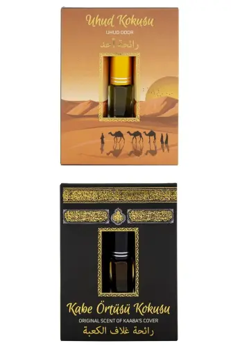 Uhud Kokusu Ve Kabe Örtüsü Kokusu Alkolsüz Esans 3ml 