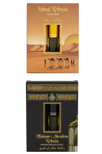 Uhud Kokusu ve Makamı İbrahim Kokusu Alkolsüz Esans 3Ml. - 1